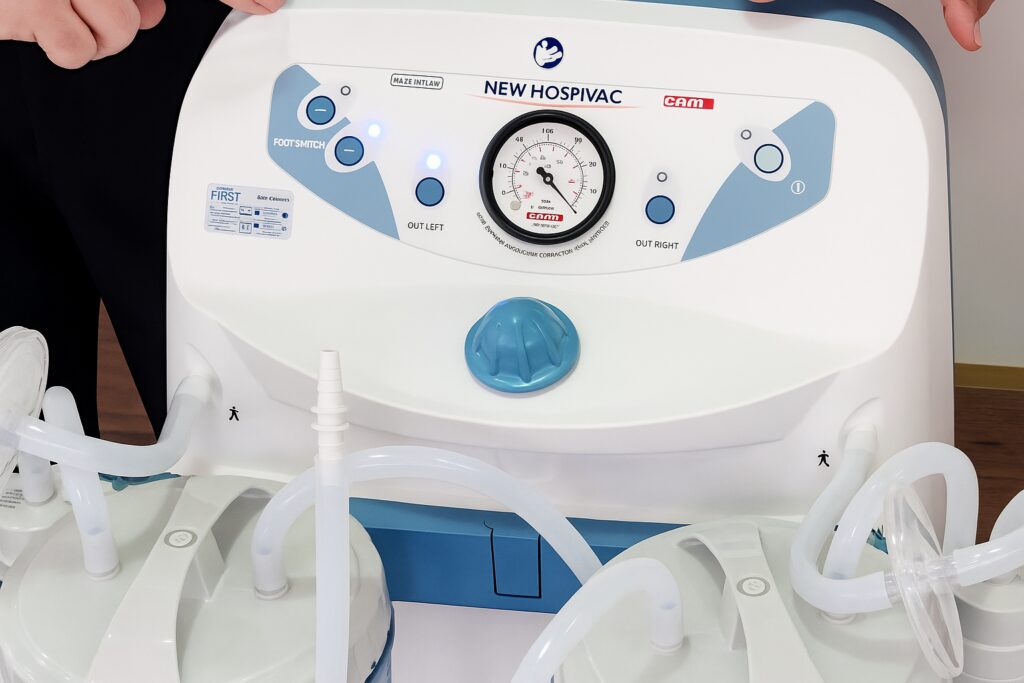 Foto do aspirador cirúrgico Hospivac