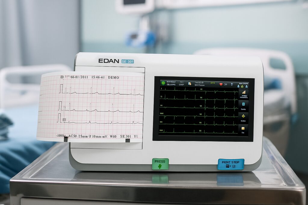 eletrocardiografo edan